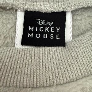 Disney Mickey Mouse Light Gray fleece sweater
